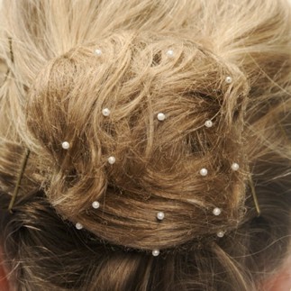 Filet Ã  cheveux avec petites perles ou strass