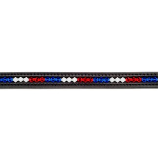 Otto Schumacher frontal Swarovski Bleu-Blanc-Rouge | Otto Schumacher frontal Blau-blanc-rouge