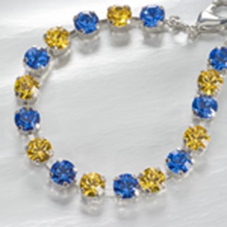 Swarovski Special Nation Edition: bracelet Swarovski | Otto Schumacher Swarovski bracelet bicolore