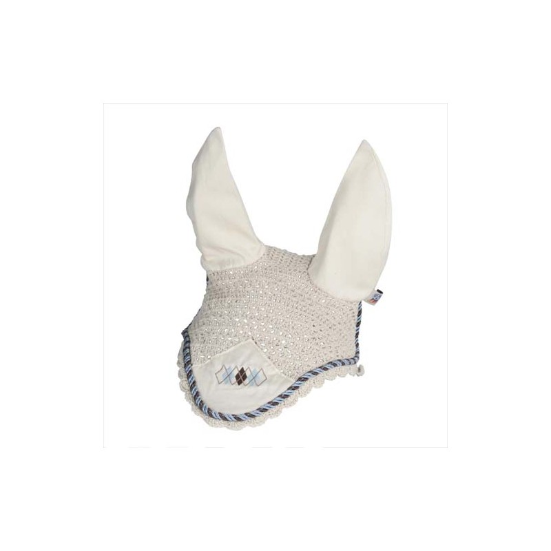 Bonnet chasse DIAMOND | Bonnet DIAMOND anti-mouche pour chevaux