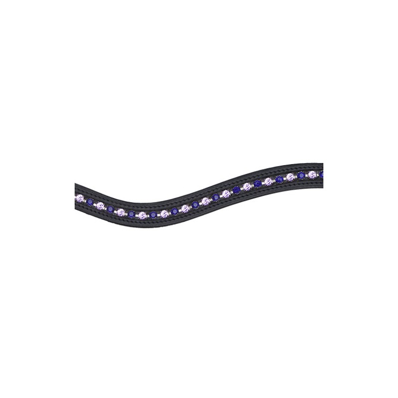 Otto Schumacher frontal Swarovski violet purple