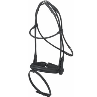 Otto Schumacher Bridon Munich noir de stock | Otto Schumacher bridon rond de stock