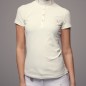 Vertigo polo de concours pour femme blanc