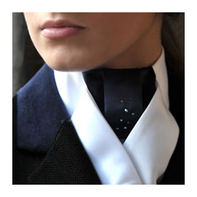 Plastron Showquest avec pierre de Swarovski | Showquest Plastron avec Crystal Swarovski