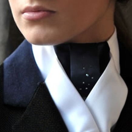 Plastron Showquest avec pierre de Swarovski | Showquest Plastron avec Crystal Swarovski