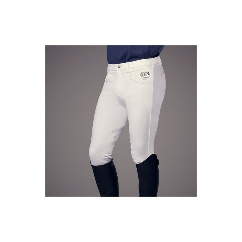 B Vertigo: Pantalon David Fond cuir