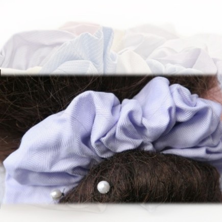 Chouchou de luxe mauve | Chouchou pour cheveux