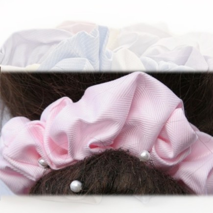 Chouchou de luxe rosé (nombreux motif dispo) | Chouchou pour cheveux