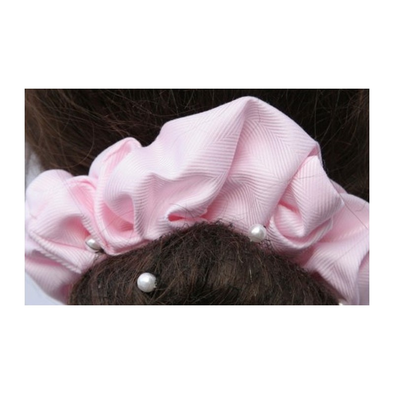 Chouchou de luxe rosé (nombreux motif dispo)