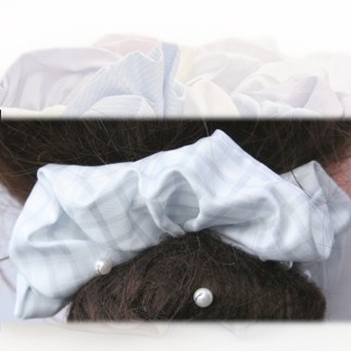 Chouchou de luxe motif | Chouchou pour cheveux