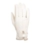ELT: gants de sport deux-couleurs blanc-nature