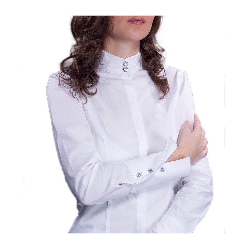 Chemise de concours longues manches Swarovski