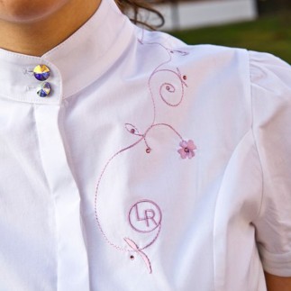 Chemise de concours Flower