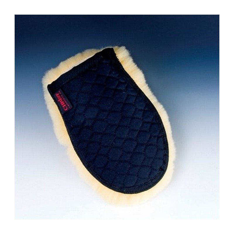 Christ: Gant de pansage mouton véritable