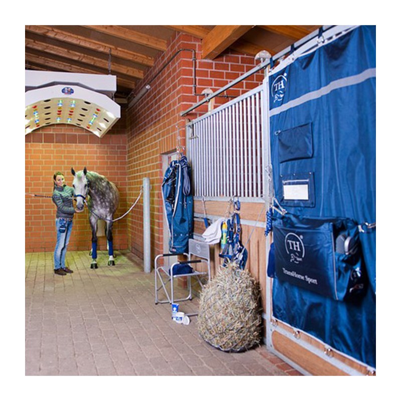 THS: Rideau de boxe avec velcro