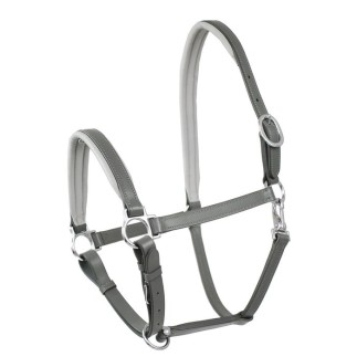 Wembley: Licol cuir Shade of Grey