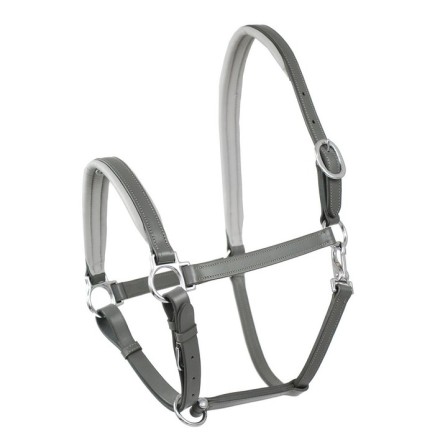 Wembley: Licol cuir Shade of Grey