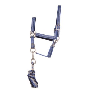 Euro-Star Euro Star: Licol + corde bleu | Euro Star: Licol + corde bleu