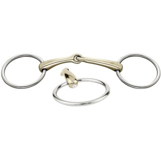 Sprenger : DYNAMIC RS LOOSE RING SNAFFLE 16MM Swarovski (