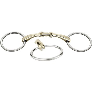 Sprenger : DYNAMIC RS LOOSE RING SNAFFLE 16MM Swarovski (