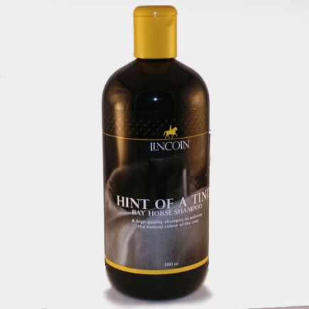 Lincoln tint bay shampoo 500ml – Soins des crins et robes – Équitation