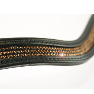 Frontal Swarovski "Topaze " de stock (Otto Schumacher) – Frontaux Otto Schumacher nos compositions – Équitation