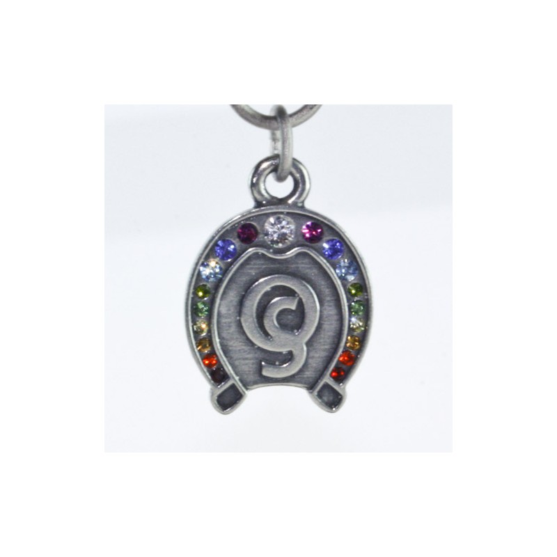 Porte clefs Otto Schumacher avec pierres de Swarovski