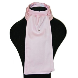 Plastron de luxe rosé (nombreux motif dispo) – Rosé Losange – Plastrons-jabots-cravates – Équitation