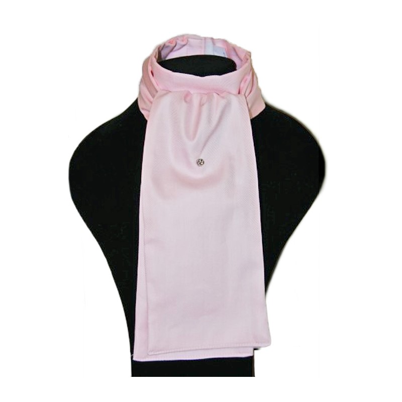 Plastron de luxe rosé (nombreux motif dispo) – Rosé Losange
