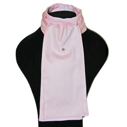 Plastron de luxe rosé (nombreux motif dispo) – Rosé Losange – Plastrons-jabots-cravates – Équitation