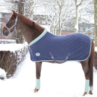 Chemise séchante polaire bleu - jade – 145 cm – Wembley – Équitation