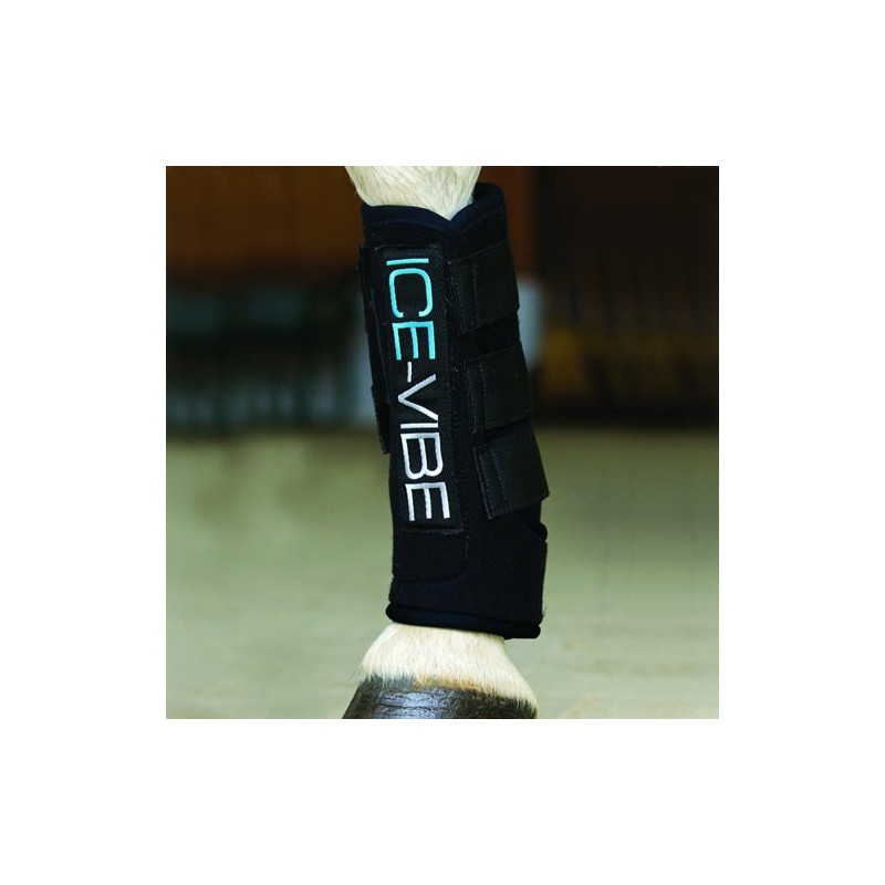 Ice-Vibe: Guêtres de refroidissement et massantes