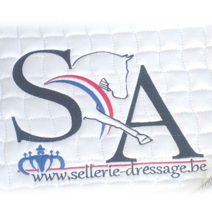 Tapis de selle broderie Alegria – Belgique – Tapis de selles – Équitation