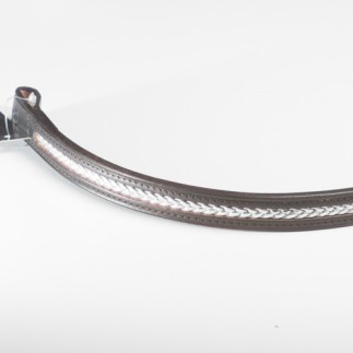 Frontal Otto Schumacher liseret argenté – Frontaux Otto Schumacher nos compositions – Équitation