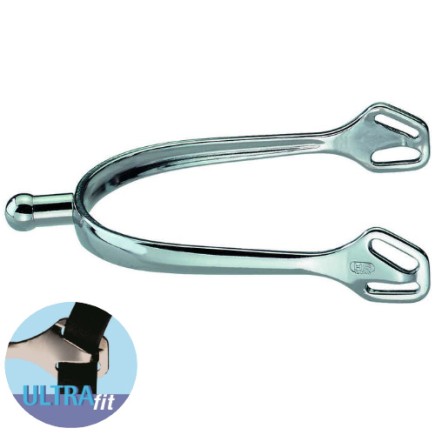 Eperons Sprenger 20mm ULTRA FIT – Bout arrondi – Équitation