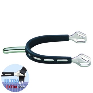 Eperons Sprenger 35mm ULTRA FIT EXTRA GRIP – Bout arrondi – Équitation