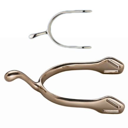 Eperons Sprenger Col de Signe 40mm "Balkenhol" – Bout arrondi – Équitation