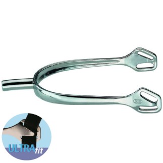 Eperons Sprenger 25mm ULTRA FIT – Bout plat – Équitation