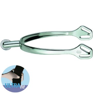 Eperons Sprenger 30mm ULTRA FIT (R. 16mm) – Roulette lisse 14-16mm – Équitation