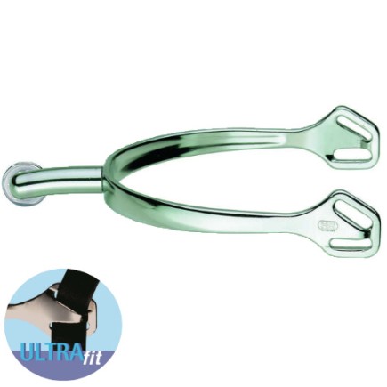 Eperons Sprenger 40mm ULTRA FIT (R. 16mm) – Roulette lisse 14-16mm – Équitation