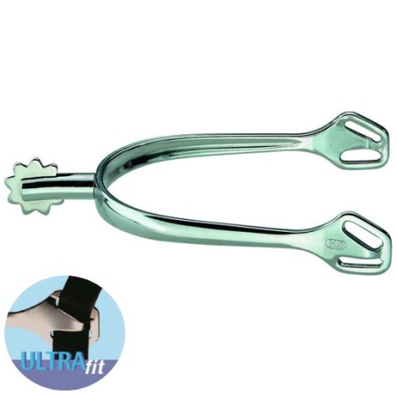 Eperons Sprenger 30mm ULTRA FIT V2 (roulette 6dents) – Roulette dentée 22mm – Équitation