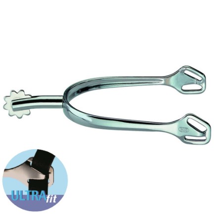 Eperons Sprenger 40mm ULTRA FIT V2 (roulette 6dents) – Roulette dentée 22mm – Équitation