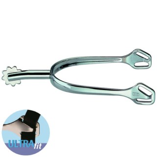 Eperons Sprenger 45mm ULTRA FIT V2 (roulette 6dents) – Roulette dentée 22mm – Équitation