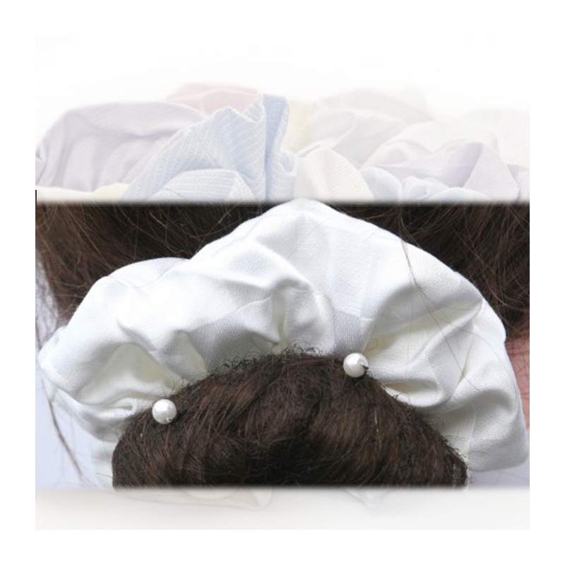 Chouchou de luxe blanc – Blanc ligne horizontale