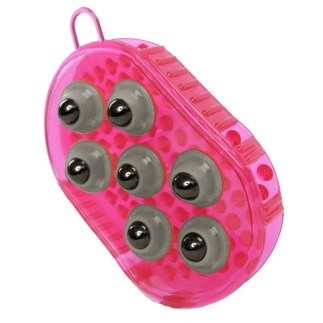 Gant de massage et de pansage – Rose – Wembley – Brosses – Équitation