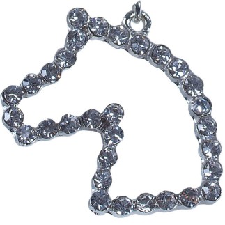 Colier Strass bleu