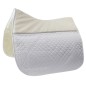 Tapis de selle anti-dérapant et amortissant – Blanc