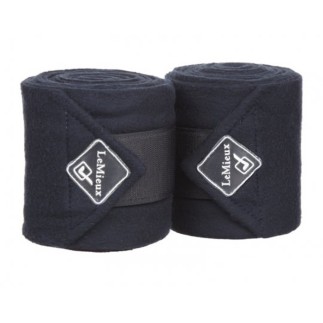 Lemieux: Bandages polo fleece (2) – Gris – Équitation
