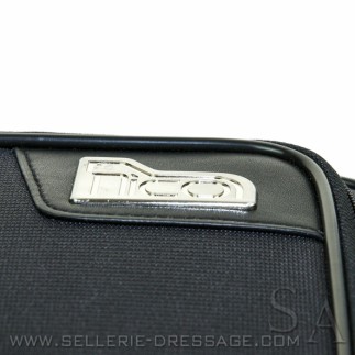 Nico Equestrian: Sac à chapeau/bombe de luxe – Noir – Sacs – Équitation