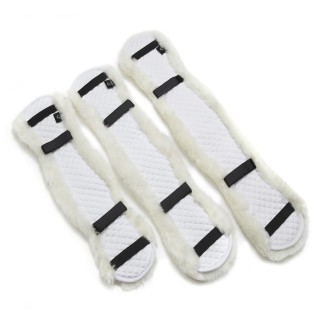 Lemieux: foureau de sangle dressage agneau veritable 65cm – 65 cm